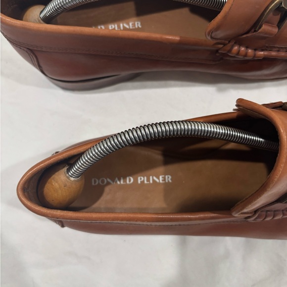 Donald J Pliner Dannie Leather Loafer Men\'s, Sz 11M. Brown main image 6